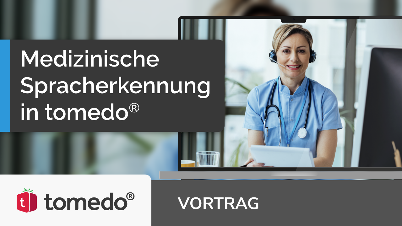 Medizinische Spracherkennung in tomedo®